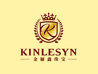 鐘炬的Kinlesyn 金儷鑫logo設(shè)計(jì)