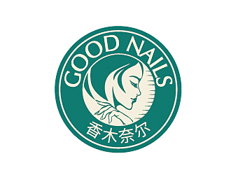 趙軍的香木奈爾/Good Nailslogo設(shè)計(jì)