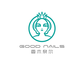 黃安悅的香木奈爾/Good Nailslogo設(shè)計(jì)