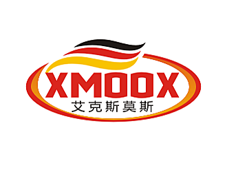 勞志飛的Xmoox /艾克斯莫斯logo設(shè)計