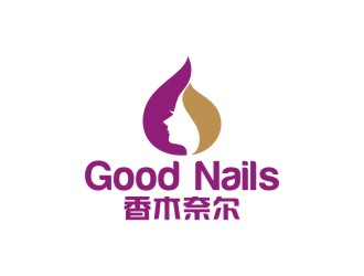 曾翼的香木奈爾/Good Nailslogo設(shè)計(jì)