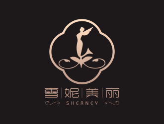 何嘉健的雪妮美麗美容SPA連鎖機(jī)構(gòu)logo設(shè)計(jì)