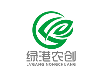 趙鵬的綠港農(nóng)創(chuàng)logo設計