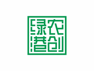 劉小勇的綠港農(nóng)創(chuàng)logo設計