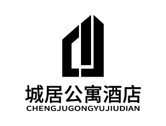 張俊的城居公寓酒店logo設(shè)計(jì)