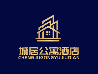 陳川的城居公寓酒店logo設(shè)計(jì)