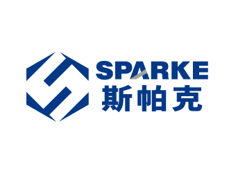 張俊的品牌：sparke ，公司名稱：秦皇島斯帕克技術(shù)工程有限公司logo設(shè)計