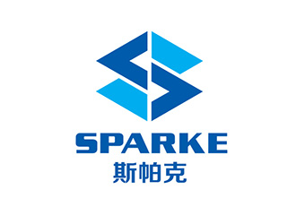 吳曉偉的品牌：sparke ，公司名稱：秦皇島斯帕克技術(shù)工程有限公司logo設(shè)計(jì)