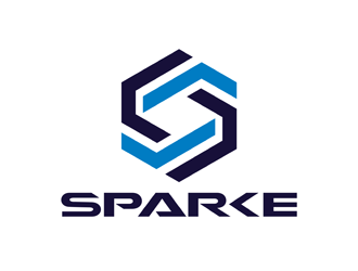 譚家強的品牌：sparke ，公司名稱：秦皇島斯帕克技術(shù)工程有限公司logo設(shè)計