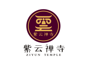 姜彥海的紫云禪寺logo設計