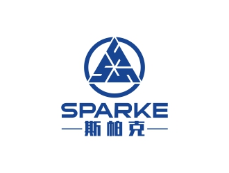 劉小勇的品牌：sparke ，公司名稱：秦皇島斯帕克技術工程有限公司logo設計