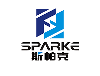 勞志飛的品牌：sparke ，公司名稱：秦皇島斯帕克技術(shù)工程有限公司logo設(shè)計