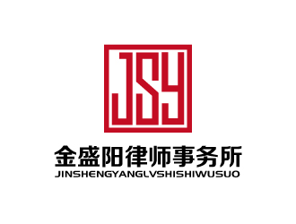 張俊的金盛陽律師事務(wù)所logo設(shè)計