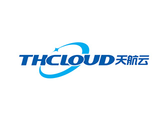 吳曉偉的THCLOUD   天航云平臺(tái)logo設(shè)計(jì)