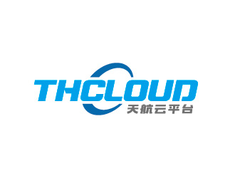 周金進(jìn)的THCLOUD   天航云平臺(tái)logo設(shè)計(jì)