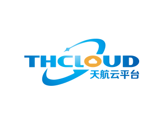 孫金澤的THCLOUD   天航云平臺(tái)logo設(shè)計(jì)