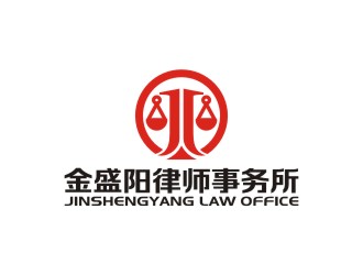 曾翼的金盛陽律師事務(wù)所logo設(shè)計