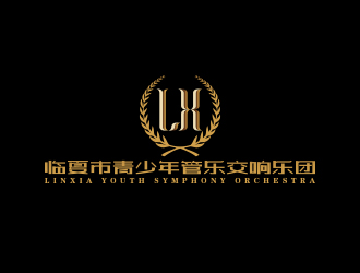 孫金澤的臨夏市青少年管樂(lè)交響樂(lè)團(tuán)logo設(shè)計(jì)