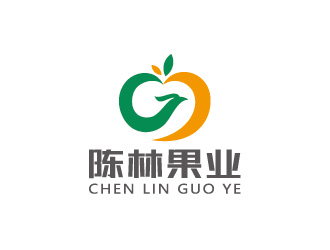 周金進的陳林果業(yè)logo設(shè)計