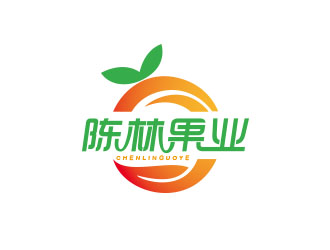 朱紅娟的陳林果業(yè)logo設(shè)計(jì)