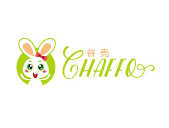 鐘炬的Chaffo谷殼logo設計