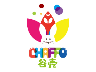 連杰的Chaffo谷殼logo設計