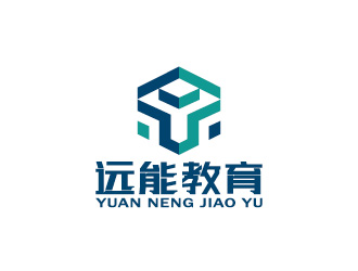 周金進的遠能教育logo設(shè)計