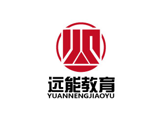 連杰的遠(yuǎn)能教育logo設(shè)計(jì)