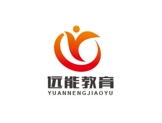 朱紅娟的遠能教育logo設(shè)計