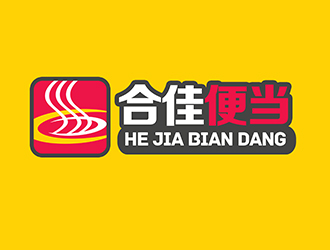 潘樂的合佳便當(dāng)logo設(shè)計(jì)