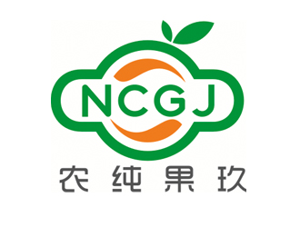 趙鵬的農純果玖logo設計