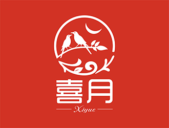 張峰的喜月logo設(shè)計(jì)