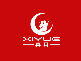 喜月logo設(shè)計