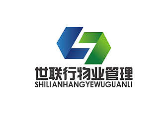 秦曉東的清遠市世聯(lián)行物業(yè)管理有限公司logo設(shè)計