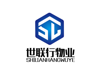 陳川的清遠市世聯(lián)行物業(yè)管理有限公司logo設(shè)計