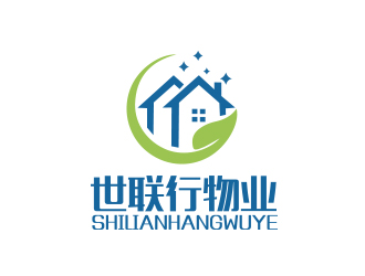 陳川的清遠市世聯(lián)行物業(yè)管理有限公司logo設(shè)計