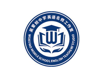 王濤的吳愛姣中學英語名師工作室logo設計