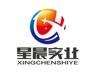 連杰的吉林省星晨實(shí)業(yè)有限公司logo設(shè)計(jì)