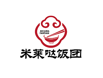 秦曉東的米萊噠飯團logo設(shè)計