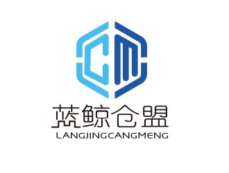 劉業(yè)偉的藍鯨倉盟logo設(shè)計