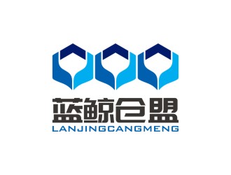 陳國偉的藍鯨倉盟logo設(shè)計