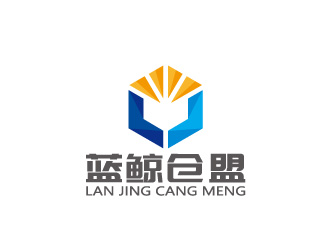 周金進的藍鯨倉盟logo設(shè)計