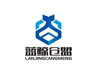 曾翼的藍鯨倉盟logo設(shè)計