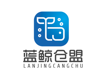 趙鵬的藍(lán)鯨倉(cāng)盟logo設(shè)計(jì)