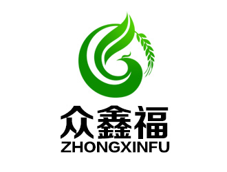 余亮亮的眾鑫福食品類標志設計logo設計