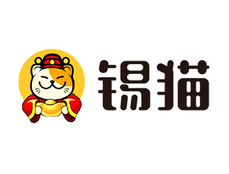 鐘炬的錫貓卡通人物標(biāo)志設(shè)計(jì)logo設(shè)計(jì)