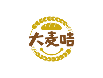 張俊的大麥咭蛋糕店logologo設(shè)計(jì)