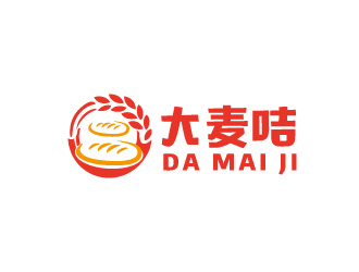 周金進的大麥咭蛋糕店logologo設(shè)計