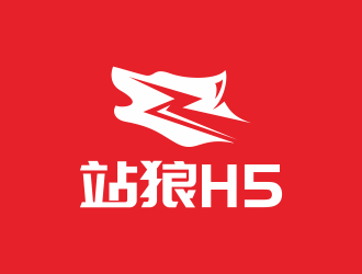 何嘉健的站狼H5logo設(shè)計(jì)