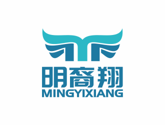 何嘉健的昆明明裔翔網絡科技logo設計